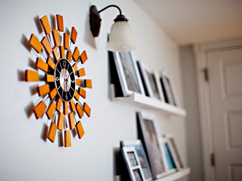Cadran D'horloge En Aluminium 234 Mm – Blanc, Trou Central 10 Mm, Pour Projets DIY Et Décoration Murale